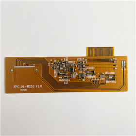 Double-sided module flexible circuit board